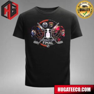 Edmonton Oilers vs Florida Panthers 2024 NHL Stanley Cup Final Face Off T-Shirt