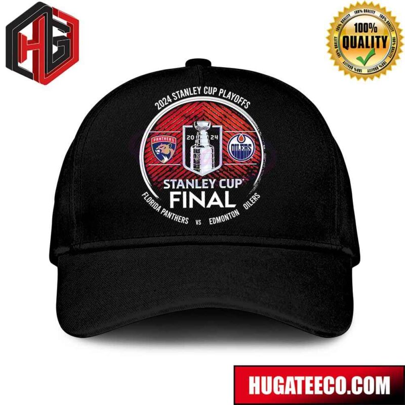 Edmonton Oilers vs Florida Panthers 2024 NHL Stanley Cup Playoffs Hat-Cap