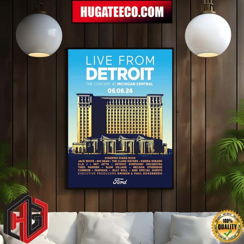 Eminem X Paul Rosenberg Are Set To Executive Produce Live From Detroit The Concert At Michigan Central Slated For June 6 2024 Home Decor Poster Canvas Eminem X Paul Rosenberg Are Set To Executive Produce Live From Detroit The Concert At Michigan Central Slated For June 6 2024 Home Decor Poster Canvas