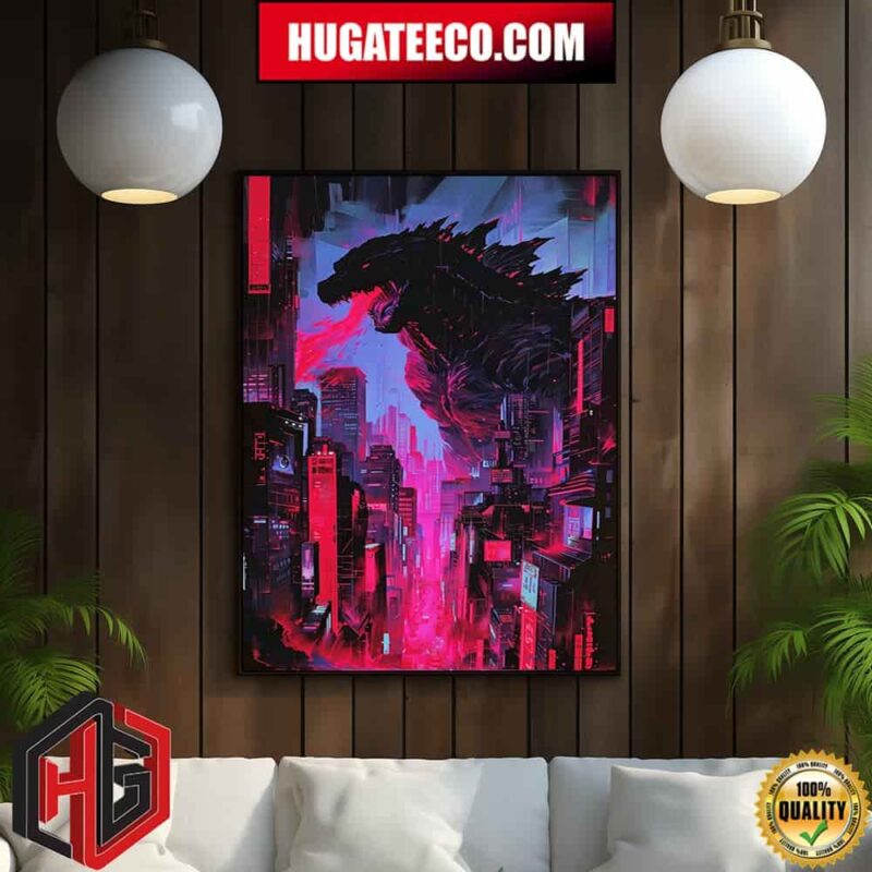 Epic Movie With Monster Theme Godzilla Minus One 3d Home Decor Poster Canvas