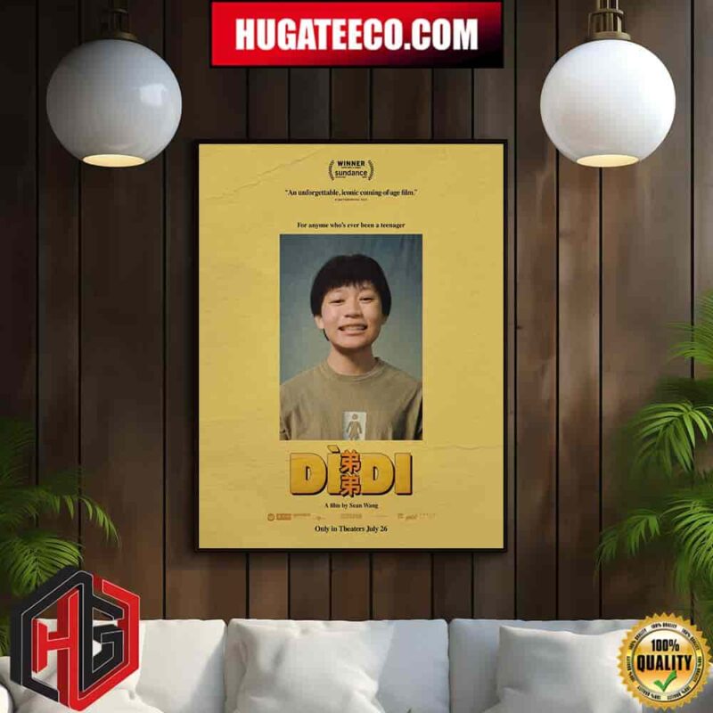 Exclusive Poster For DIDI In Theaters On July 26 Home Decor Poster Canvas