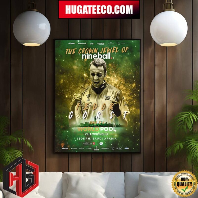 Fedor Gorst Champions Of The World The Crown Jewel Of Nineball World Pool Championship In Saudi Arabia Home Decor Poster Canvas