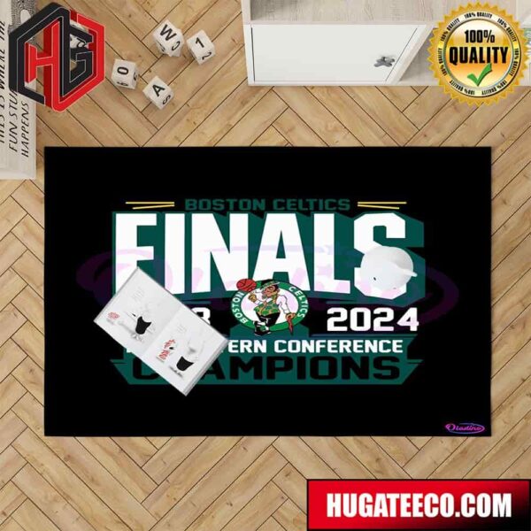 Finals 2024 NBA Eastern Conference Champions Boston Celtics NBA Home Decor Rug Carpet