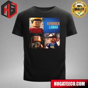 First Look At Kendrick Lamar X Jay-Z X Snoop Dogg In Pharrell Williams LEGO Biopic Piece By Piece T-Shirt