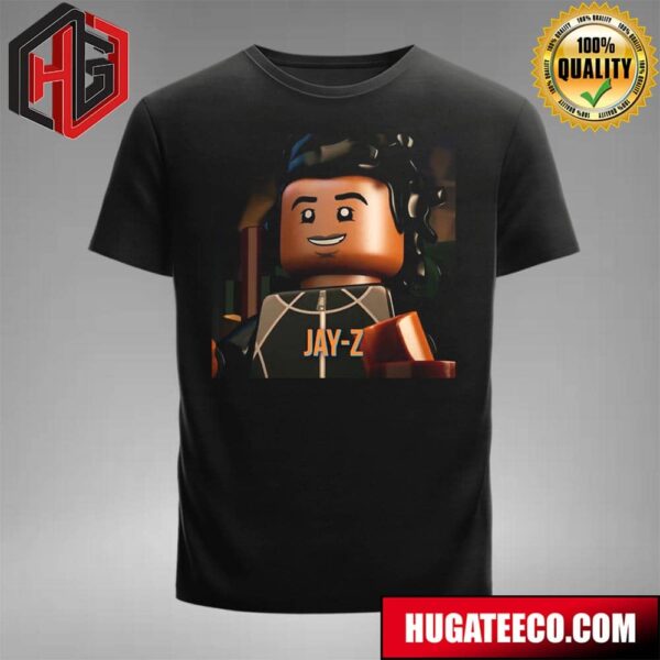 First Look At Lego Jay-Z In The Pharrell Williams Biopic In Theaters This October T-Shirt