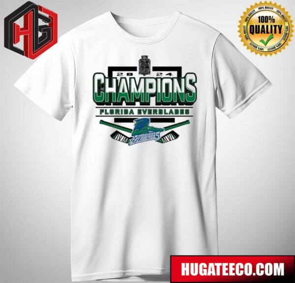 Florida Everblades Hockey 2024 Kelly Cup Champions T-Shirt