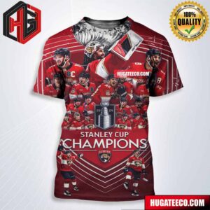 Florida Panthers Are NHL Stanley Cup Champions 2024 All Over Print Shirt