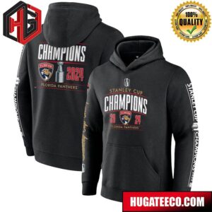 Florida Panthers X Fanatics 2024 Stanley Cup Champions Pinnacle Fleece Pullover All Over Print Hoodie