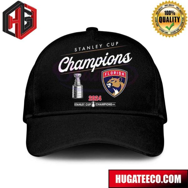Florida Panthers NHL Stanley Cup Champions 2024 Logo Classic Cap
