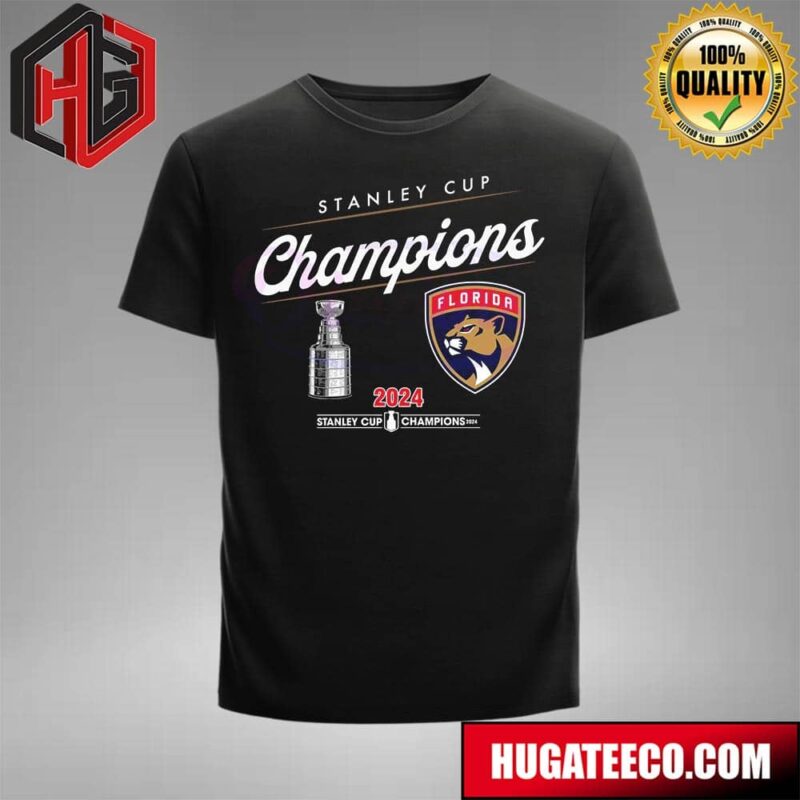 Florida Panthers NHL Stanley Cup Champions 2024 Logo Unisex T-Shirt