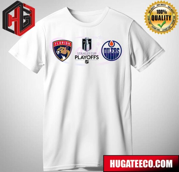 Florida Panthers Vs Edmonton Oilers 2024 NHL Stanley Cup Unisex T-Shirt