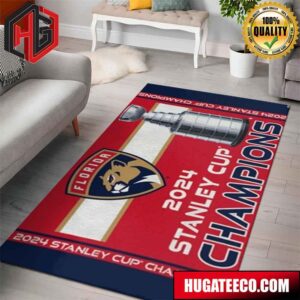 Florida Panthers WinCraft 2024 Stanley Cup Champions Rug Carpet