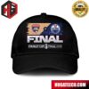 Lets Go Edmonton Oilers 2024 NHL Stanley Cup Final Conference Champion Hat-Cap