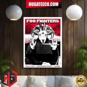 Foo Fighters Show Principality Stadium Cardiff June 25 2024 Home Decor Poster Canvas