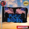 Fuck You Biden Flag Fuck Biden Flag Sarcastic Middle Finger Designs For Yard Decor 2 Sides Garden House Flag