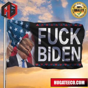 Fuck Biden Flag Support Trump Flag Outdoor Decoration 2 Sides Garden House Flag