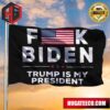 Fuck Biden Fuck You For Voting Him Flag Anti Biden Flag Outdoor Decor 2 Sides Garden House Flag