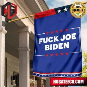 Fuck Joe Biden Flag Funny Parody Anti Biden Lawn Flag Outdoor Hanging Decor 2 Sides Garden House Flag