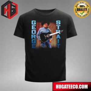 George Strait 2024 Black Photo Tour Merchandise T-Shirt