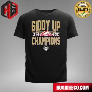 Giddy Up Champions 2024 Birmingham Stallions UFL Unisex T-Shirt
