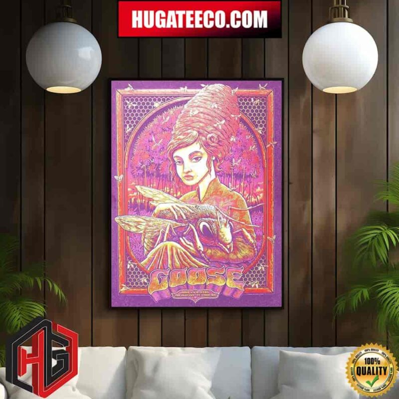 Goose The Band Show ForTwo Nights On June 2024 at The Factory in St Louis MO Home Decor Poster Canvas