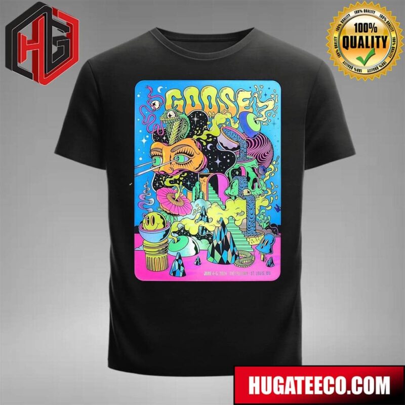 Goose The Band Show On June 2024 at The Factory in St Louis MO T-Shirt