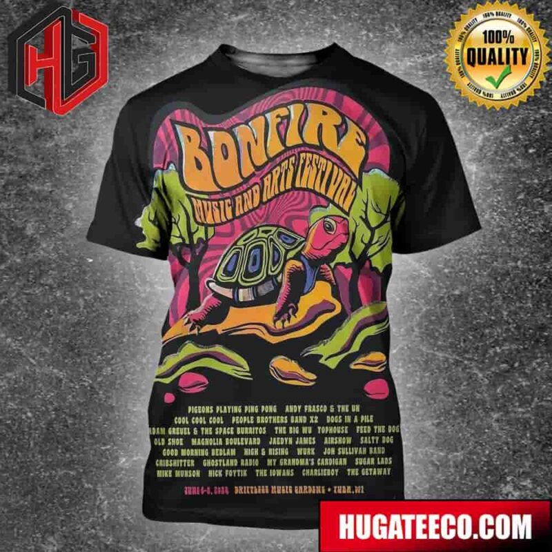Gorgeous Driftless Music Gardens Bonfire Music And Arts Festival On June 6th And 8th 2024 At Driftless Music Gardens Yuba All Over Print Shirt
