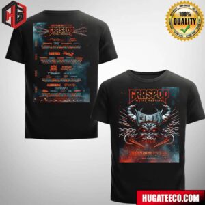 Graspop Metal Meeting 134 Bands On The GMM24 On 20 21 22 23 June 2024 Dessel Belgium Two Sides T-Shirt
