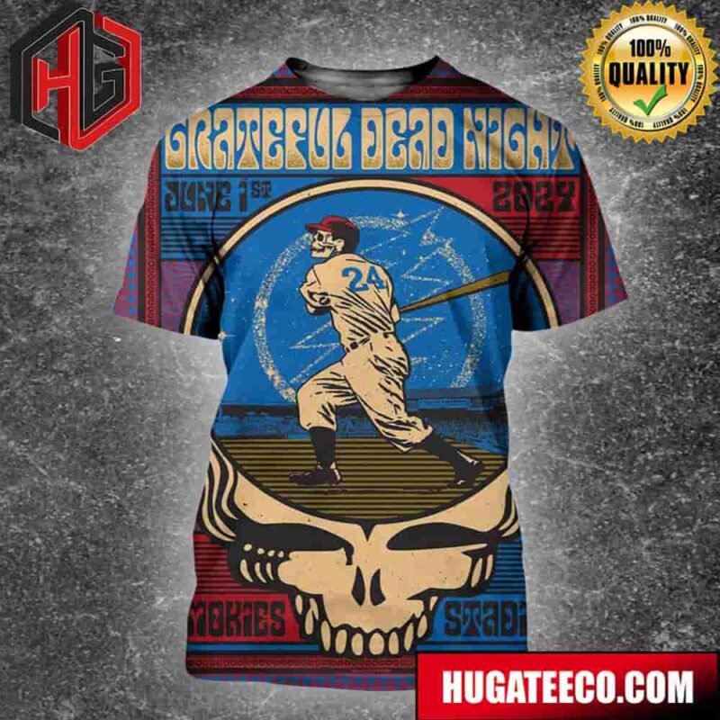 Grateful Dead Night At The Tennessee Smokies Game June 1st 2024 All Over Print Shirt