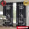 Gucci The Bee Logo Fashion Luxury Brand Home Decor For Living Room And Bed Room Window Curtains