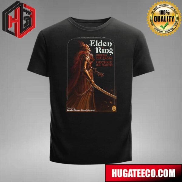 Happy Elden Ring Day Hideka Miyazaki George Rr Martin T-Shirt