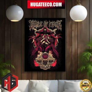 Hellfest 2024 Open Air Festival With Cradle Of Filth On June 27 2024 Super Stoked To Pay Tribute To Necromantic Overlords Home Decor Poster Canvas