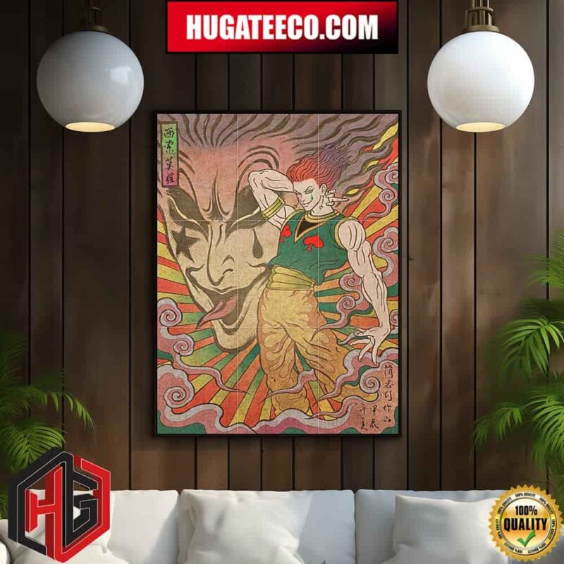 Hunter X Hunter Hisoka Character Japan Version Home Decor Poster Canvas