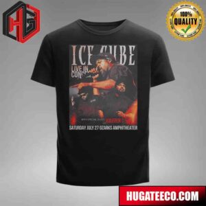 Ice Cube Live In Concert With Special Guest Warren G On Saturday July 27 Ozarks Amphitheater T-Shirt