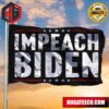 Impeach Biden Flag Old Retro Anti Biden Flag Fuck You Biden Flag Merch 2 Sides Garden House Flag