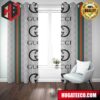 Mickey Mouse Gucci Logo Fashion Luxury Brand Home Decor For Living Room And Bed Room Window Curtains