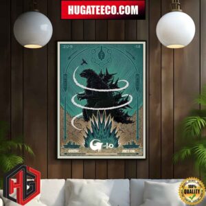 Incredible Poster For Godzilla Minus One Written And Directed By Takashi Yamazaki Home Decor Poster Canvas