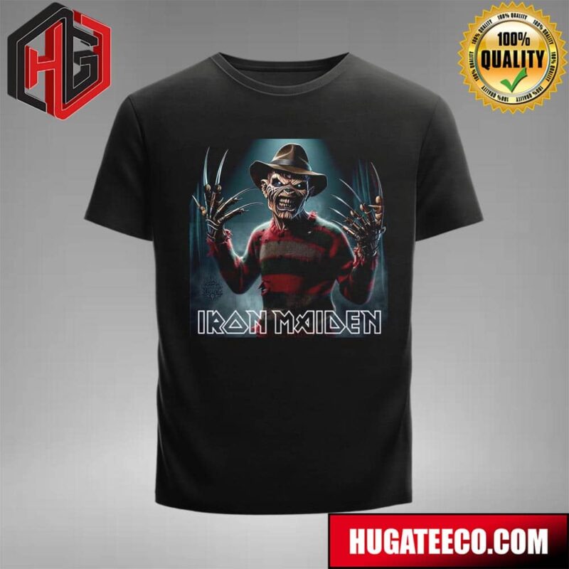 Iron Maiden Metal Head X Freddy Krueger T-Shirt