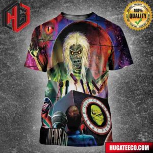 Iron Maiden Out Of The Silent Planet All Over Print Shirt