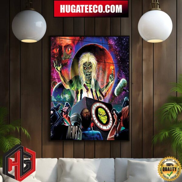 Iron Maiden Out Of The Silent Planet Home Decor Poster Canvas