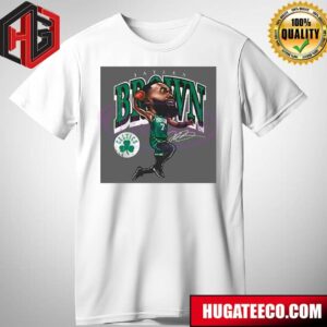 Jaylen Brown Boston Celtics And Signature NBA Finals Cartoon Unisex T-Shirt