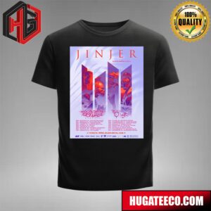 Jinjer North American 2024 Tour With Hanable and Born Of Osiris Schedule List Date T-Shirt