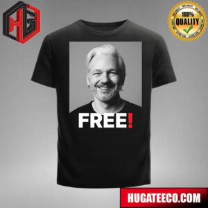 Julian Assange Is Free T-Shirt