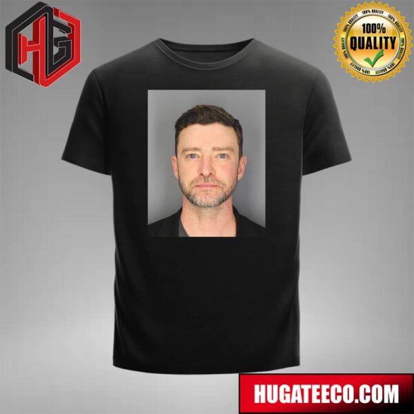 Justin Timberlake’s Mugshot Has Been Released On June 19 2024 Funny T-Shirt