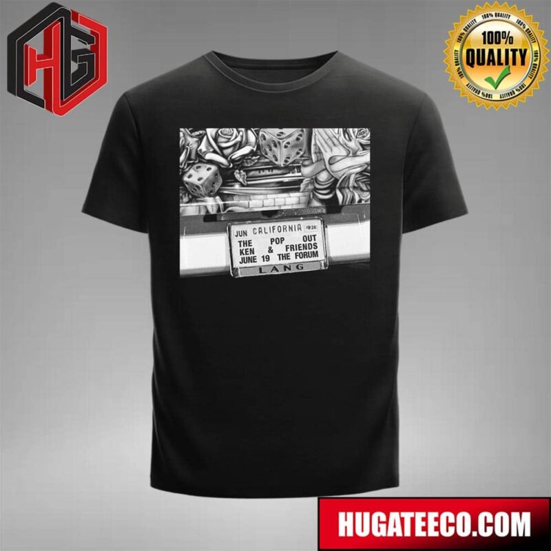 Kendrick Lamar The Pop Out Ken And Friends Performance On Juneteenth 17 2024 Fan Gifts T-Shirt