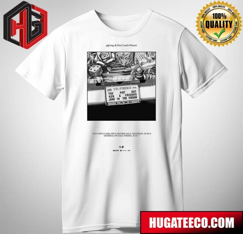 Kendrick Lamar The Pop Out Ken And Friends Performance On Juneteenth 17 2024 T-Shirt