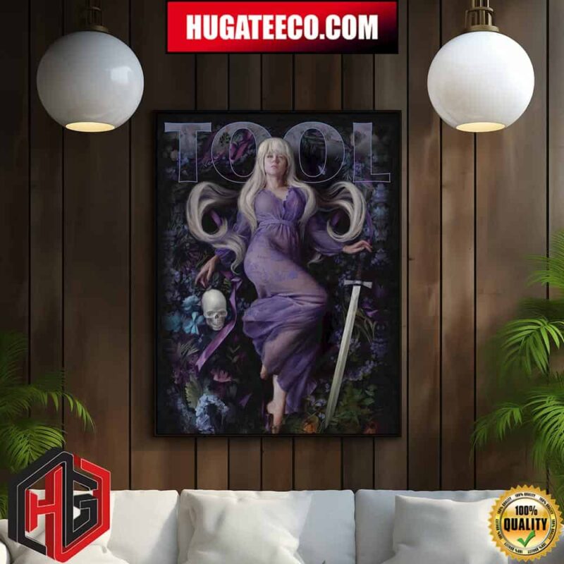 Limited Merch Poster For Tool Music In London June 3 2024 Home Decor Poster Canvas