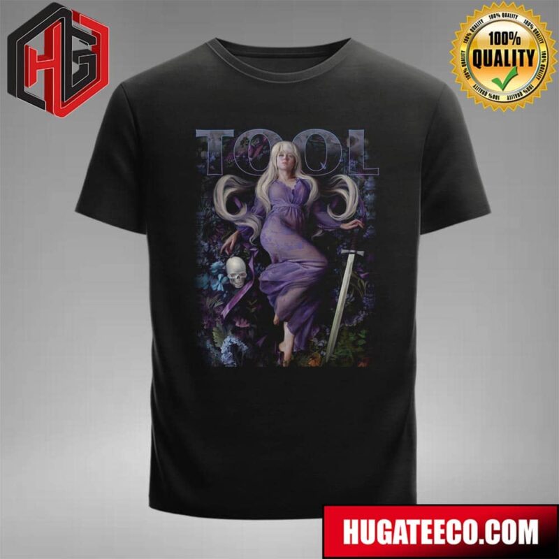 Limited Merch Poster For Tool Music In London June 3 2024 T-Shirt