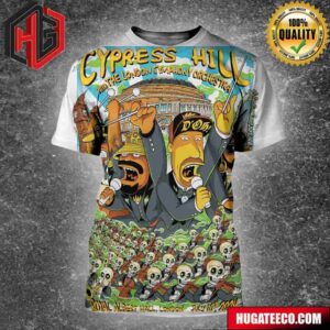 Limited Poster Cypress Hill Concert 2024 In London With The London Symphony Orchestra At Royal Albert Hall On July 10th All Over Print Shirt