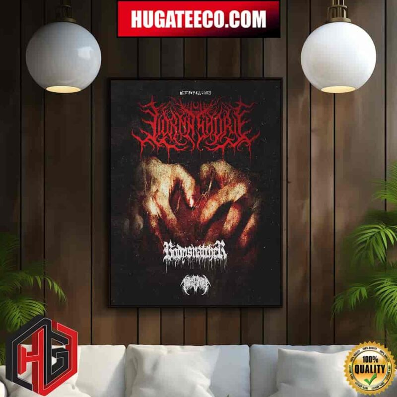Lorna Shore Tour Australia In 2025 Schedule List Home Decor Poster Canvas